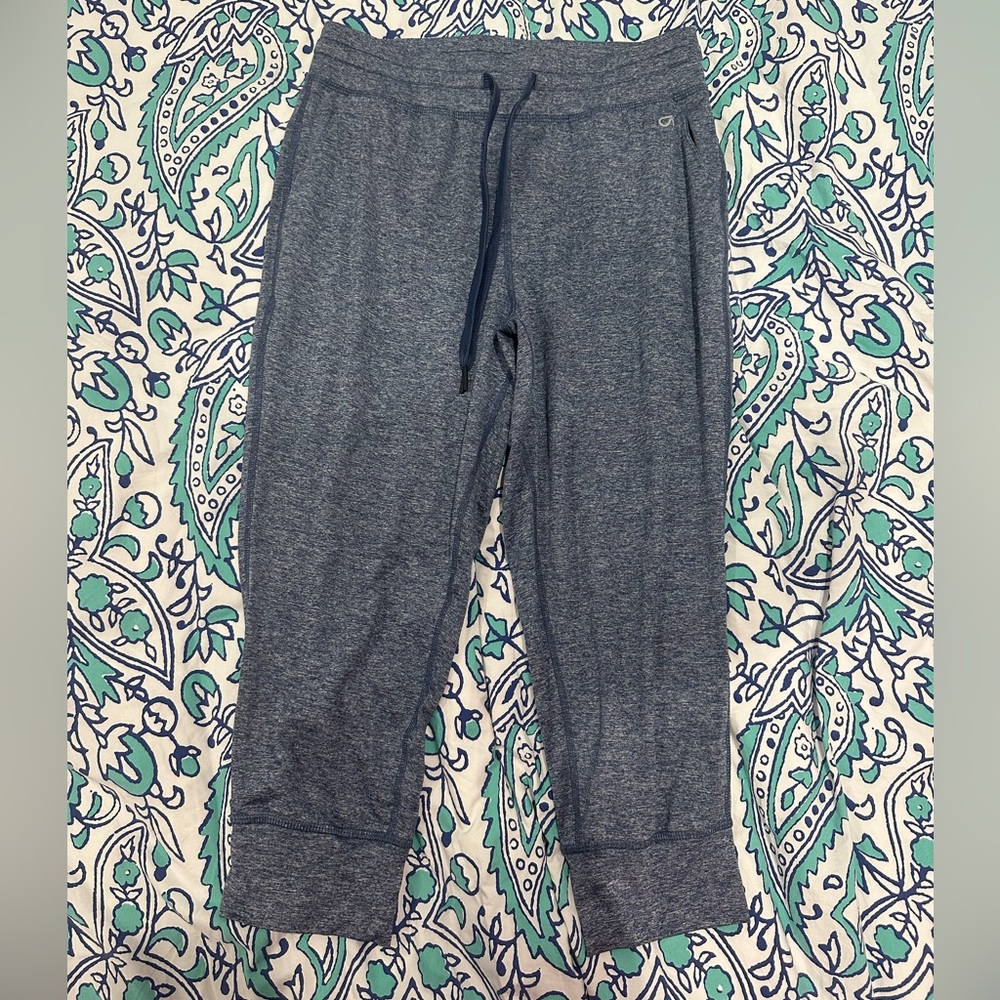 Gap Fit Brushed Tech Jersey Cropped Joggers